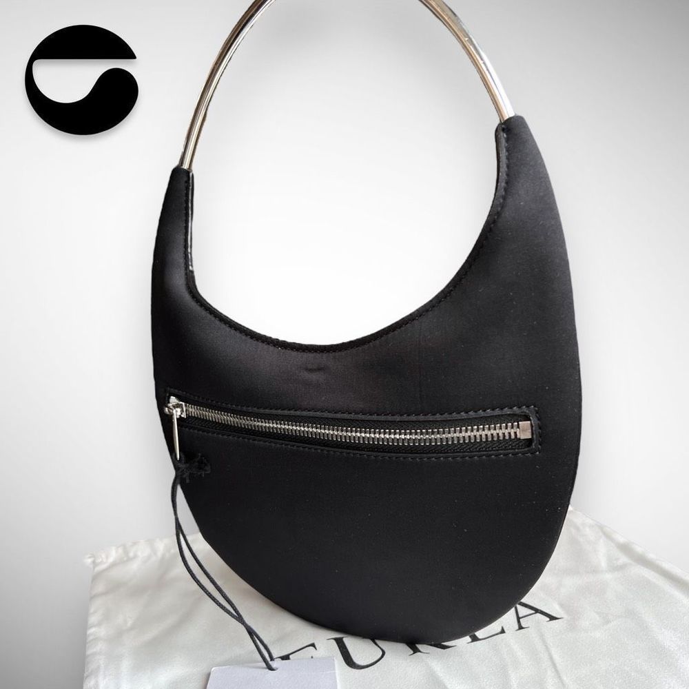 🚫SOLD ON DEPOP🚫NWT Coperni Ring Swipe Mirror Stud Black Shoulder / Top Handle - Picture 6 of 17